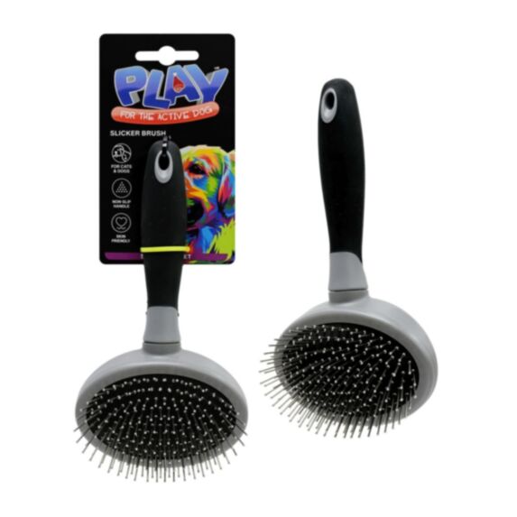 Brosse à démêlage animaux de compagnie 18,5cm noir - UNCLE BILLS