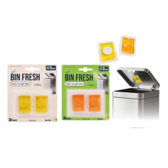 Gel désodorisant pour poubelle parfums assortis x2 - UNCLE BILLS