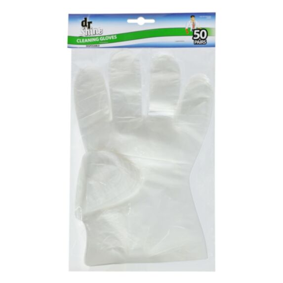 50 paires de gants de nettoyage jetables - UBL