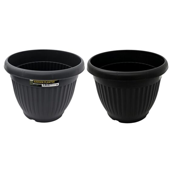 Pot rond 32x32x25cm 2 coloris assortis - UNCLE BILLS