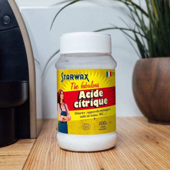 Acide citrique poudre 400 g - STARWAX - Mr Bricolage