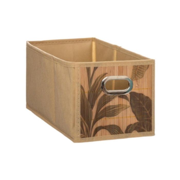 Boîte de rangement en bambou pour galettes de thé