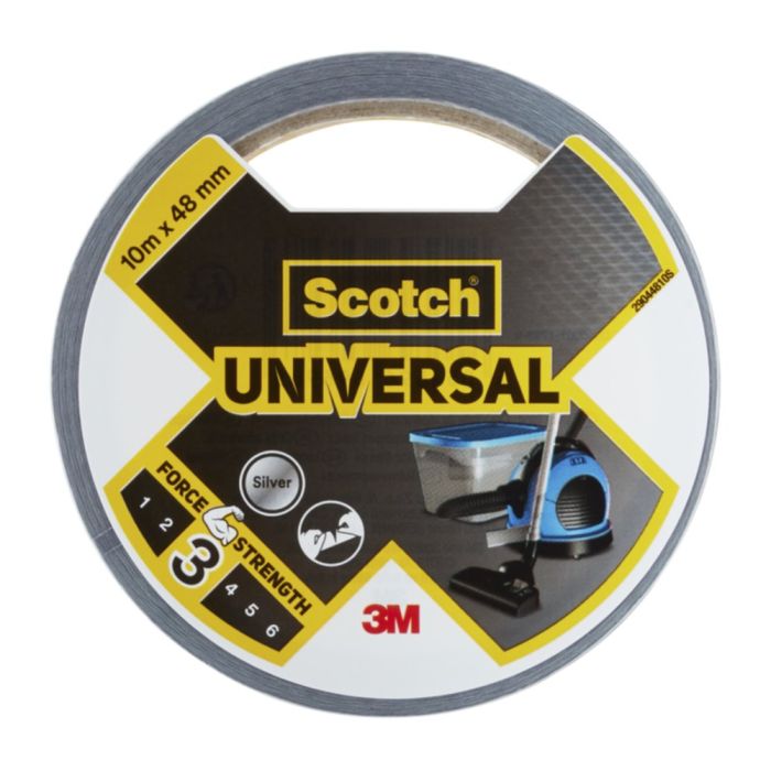 Toile de réparation UNIVERSAL Scotch® - Gris, 10 m x 48 mm, 6