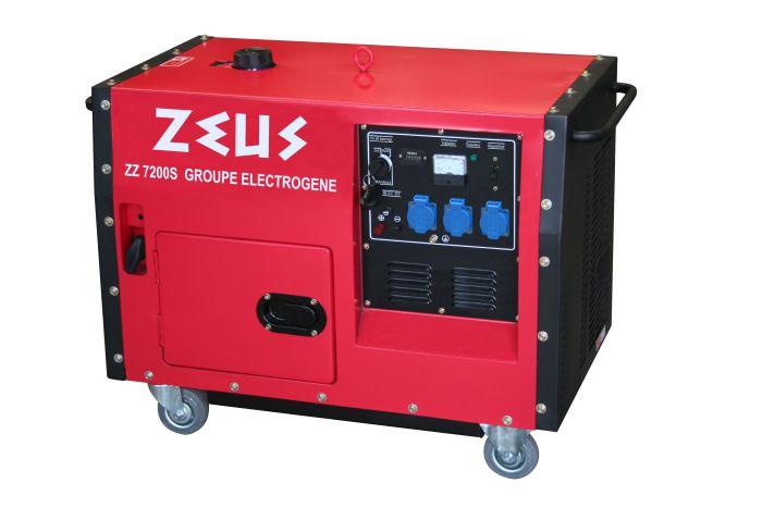 Groupe électrogène essence 6000W démarrage électrique - ZEUS - Mr