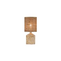 Lampe de table Flammeau Ø13 x H29 cm céramique naturel