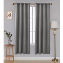 Occultant polyester fenetre 140 x 180 cm gris olive
