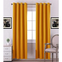 Rideau Oxford 140 x 240 cm jaune 