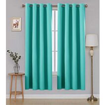 Rideau Oxford 140 x 180 cm turquoise
