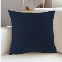 Coussin Oxford 40 x 40 cm bleu marine - MAISON BONHEUR