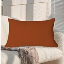 Coussin Oxford 50 x 30 cm terracotta - MAISON BONHEUR