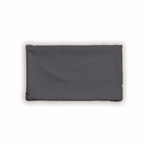 Housse de coussin Oxford 50 x 30 cm gris anthracite - MAISON BONHEUR