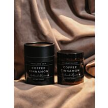 Bougie cire de soja pot en verre Café Cannelle 200 g - CHARLOTTE SKIN