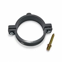 Clip PVC avec vis 110 mm