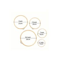 Métier à tisser rond bois Ø20cm - HOBBYWORLD