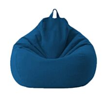 Coussin Bean Bag 80x90cm bleu