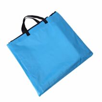 Chaise de plage Oxford 150x48cm bleu