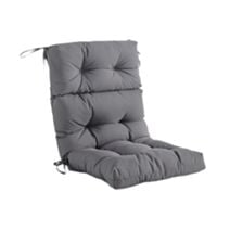 Tapis de transat longue pliable 180 x 58 x 10 cm gris anthracite