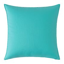 Coussin Oxford étanche 60 x 60 cm bleu canard