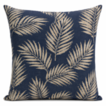 Coussin Elina bleu navy 60 x 60 cm