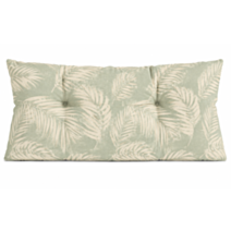 Coussin Elina vert clair 40 x 120 cm