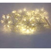 Guirlande lumineuse 8 flocons 2.5 m