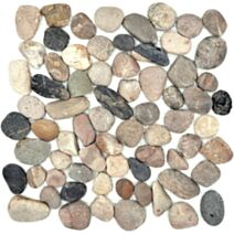 Galets mixtes 4-6 cm blanc/marron 20 kg