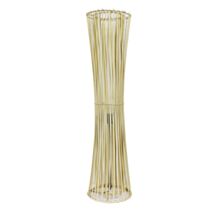 Lampadaire Flamma rotin 24x24x100cm