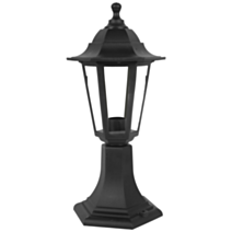 Potelet Qais IP44 E27 blanc - PARKER