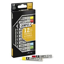 Pastel Huile Campus Boite 12 couleurs - CAMPUS