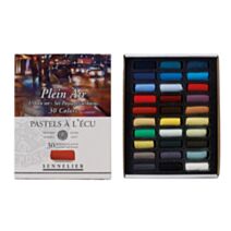Etui carton 30 demi Pastels Ecu Paysages urbains - SENNELIER