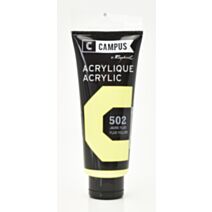 Acrylique tube 100mL jaune fluo - CAMPUS