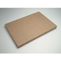 Châssis beaux-arts entoilé lin naturel PLUS clouté 40X20cm N°201 - BERGE