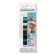 Etui 6 1/2 pastels Ecu Paysage d'Hiver - SENNELIER