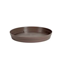 Soucoupe Toscane Ø15cm Taupe - EDA
