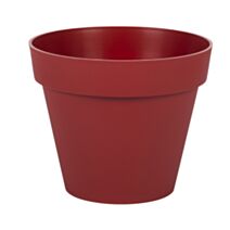 Pot rond Toscane ⌀ 20 cm rouge Rubis - EDA