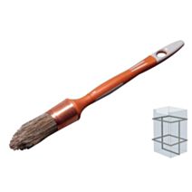 Pinceau à rechampir 15 mm bimatière lasure - SAVY
