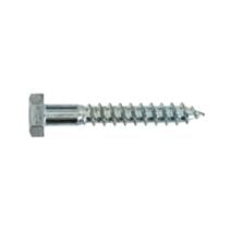 Tirefond acier zingué 10x140 50 pièces - VYNEX