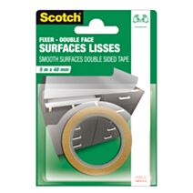 Adhésif de fixation surfaces lisses 5 m x 48 mm - SCOTCH