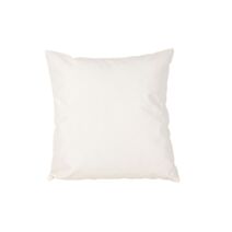 Coussin déco déhoussable Monte Carlo 40 x 40 cm ivoire - JARDIN PRIVE