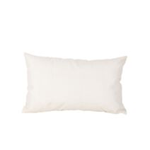 Coussin déco déhoussable Monte Carlo 50 x 30 cm ivoire - JARDIN PRIVE