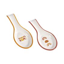 Repose cuillère Boho Home 26 x 9,5 x 3 cm 2 assortis