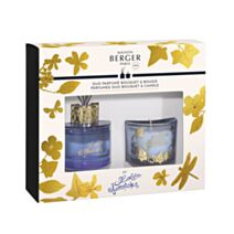 Mini duo Lolita Lempicka parme bouquet 80 mL/bougie 80g - MAISON BERGER