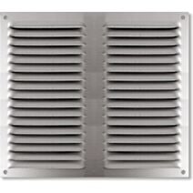 grille aluminium 200x200mm - avec moustiquaire - AUTOGYRE