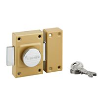 Verrou de porte modèle Concorde 45 mm bronze - THIRARD