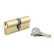 Cylindre 5 goupilles SA 40x40mm 3 clés laiton - THIRARD