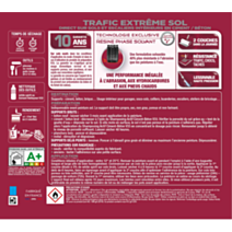 Peinture sol trafic extrême satin 0,5LGris clair - V33