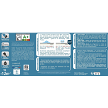 Vernis intérieur cuisine & bains mat incolore 0,5 L - V33