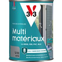 Peinture multi-supports direct protect satin 1,5 L gris galet - V33