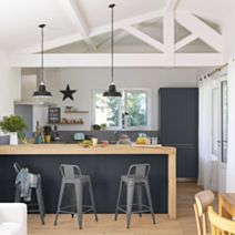 Peinture Rénovation Multisupport anthracite satin 2L - V33