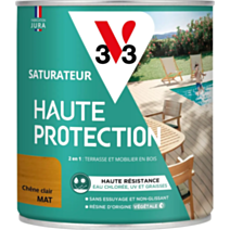 Saturateur haute protection Chêne Clair mat 0,75L - V33
